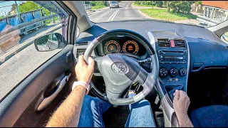 2009 Toyota Auris [1.33 Dual VVT-i 101HP] |0-100| POV Test Drive #1839 Joe Black