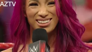 WWE Sasha Banks addresses her back injury!!!