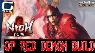 NIOH - OP RED DEMON EARLY GAME BUILD