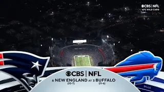 NFL on CBS Wild Card intro | NE@BUF | 1/15/2022