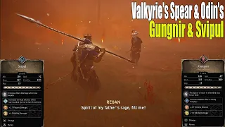 AC Valhalla - Valkyrie's Spear & Odin's Powerful Build Dual Wielding (Gungnir & Svipul)