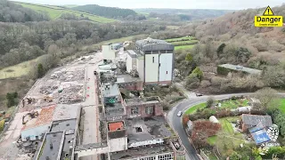 Torrington Creamery Demolition Feb 2024