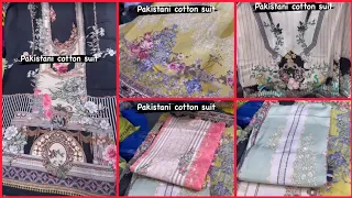 Pakistani cotton suits || Pakistani printed suits || Pakistani suits 2023 || lawn suits design 2023