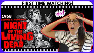 Really surprised by *NIGHT OF THE LIVING DEAD* FIRST TIME WATCHING HORROR MOVIE REACTION!