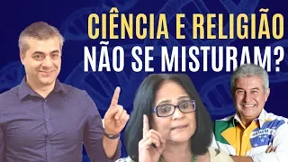 Ciência e Religião não se misturam? - Leandro Quadros - Marcos Pontes - Damares Alves