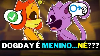 DOGDAY É MENINO...NÃO É??? 😯😱 (Poppy Playtime Chapter 3 Catnap X Dogday)