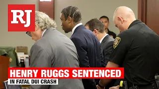 Ex-Raiders WR Henry Ruggs' sentencing hearing