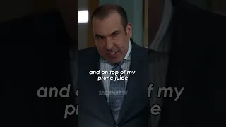 Louis fights with Stu because of his prune juice🤣  #series #viral #shorts #harvey #suits #louislitt