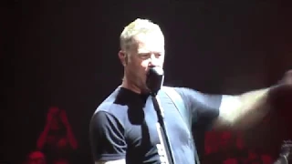 Metallica - James thanks to Budapest & Sad But True - 2018 Hungary