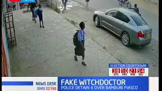 CCTV footage of how the Bamburi witchcraft fiasco was stage managed