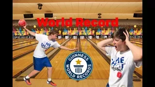 BOWLING TRICKSHOTS **WORLD RECORD**