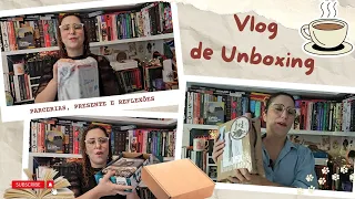 UNBOXING: Presente misterioso, recebidos de parceria e reflexões