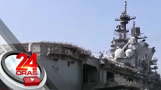 Pangunahing barko ng amphibious ready group ng U.S. Navy, nakadaong sa pier sa Maynila;... | 24 Oras