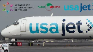 ⚠️ Planes spotting en el Aeropuerto Internacional de Toluca | AeroExpo 2024 🇲🇽 (20 Min).