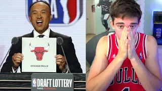 2020 NBA LOTTERY (Live Reaction) - Chicago Bulls Fan Reacts!