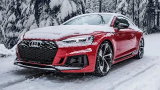 CAN THE 2018 AUDI RS5 HANDLE THE SNOW? - 450hp/600Nm/BiTurbo to the test