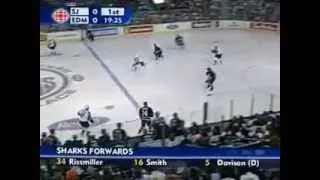 NHL 2006, Game 6 - San Jose Sharks vs Edmonton Oilers. P 1