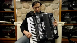 3151 - Black Iorio J Series Accorgan Piano Accordion LMMM 41 120 $1499