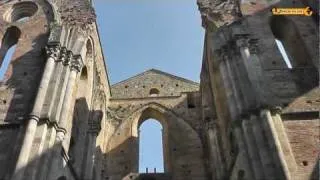 San Galgano - Mythos und das Schwert im Stein Toskana Siena Italien