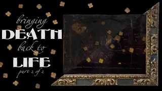 Bringing Death Back To Life; Conserving A Funeral Painting - Part 2