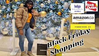 Shopping Vlog Black Friday| Come Shopping With Me In Toronto 📖Indigo Books| Thrift Store