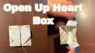 Heart Open Up Box |Scrapbook/Explosion Box Interactive Card Ideas |Birthday,Valentine| CraftsByFiz