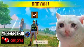 ME HAGO PASAR POR BOT Y T0XIC0S ME REEMBOLSAN 💎😔 FREE FIRE