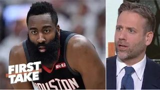 James Harden 'choked under pressure' in the Rockets' Game 1 loss - Max Kellerman | First Take