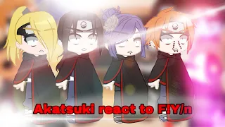 Naruto Akatsuki react to F!Y/n