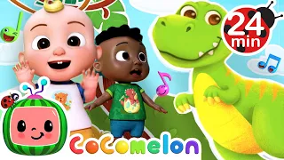 Shake To The Dinosaur Dance + More Fun!🎶| Dance Party Medley | CoComelon Nursery Rhymes & Kids Songs