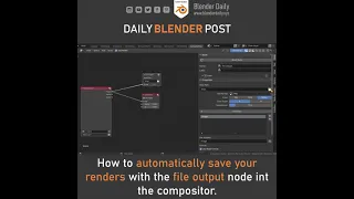 Automatically Save Blender Renders
