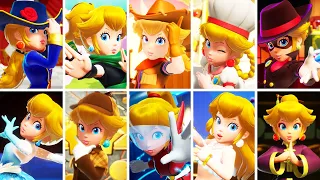 Princess Peach: Showtime! - All Victory Animations (All Transformations)