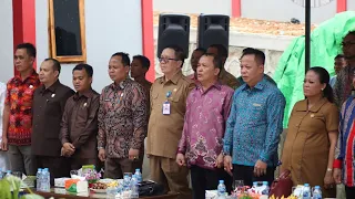 Neneng, M.Sos Hadiri Peresmian KSP CU Pancur Kasih di Bengkayang