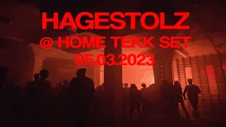 HAGESTOLZ @ HOME TEKK SET - 05.03.2023