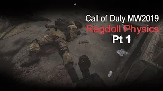 CoD Modern Warfare 2019 | Ragdoll Physics Pt 1