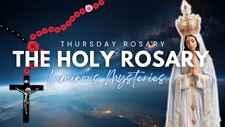 TODAY HOLY ROSARY: LUMINOUS MYSTERIES, ROSARY THURSDAY 🌹 APRIL 25, 2024🌹 VIRTUAL #holyrosarytoday