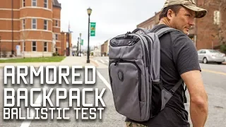 Armored Backpack And Body Armor  | School Shooting Protection | Tactical Rifleman