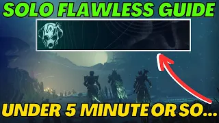 How To Solo Flawless Ghosts Of The Deep In Less Than 5 Minutes (Hunter)