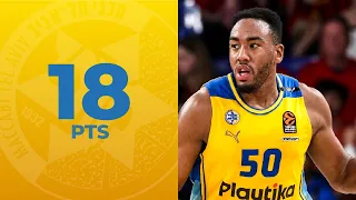 Bonzie Colson (18 points) 🎯 Panathinaikos-Maccabi Tel Aviv 87-91 (Game 1)