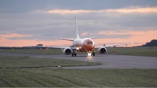 Summer Evening Plane Spotting at East Midlands Airport, EMA