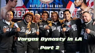 Part 2 Vargas in LA- Jr. & Amado's turn #boxing