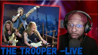 Iron Maiden - The Trooper (Live at Rock in Rio 2001) | EPIC HEAVY METAL PERFORMANCE - REACTION