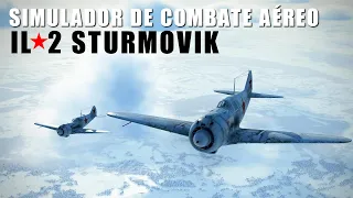 El mejor simulador de combate aéreo de aviones de la II guerra mundial | IL2 sturmovik
