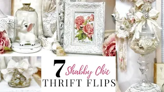 Trash to Treasure | Shabby Chic | Thrift Flips | Painting Technique | Thrifted Home Decor |  DIY