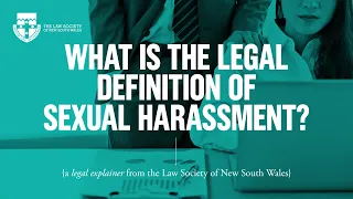 What is the legal definition of sexual harassment?