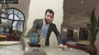 Gta 5- Michael drinks a lot due to jimmy😭