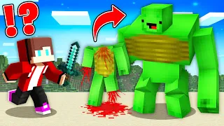 MIKEY TURNED INTO An ZOMBIE MUTANT And ATE HIMSELF! JJ And Mikey SURVIVE in Minecraft Maizen
