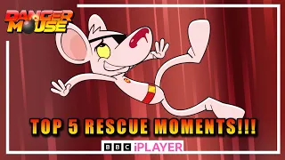 Danger Mouse - TOP 5 RESCUES | CBBC
