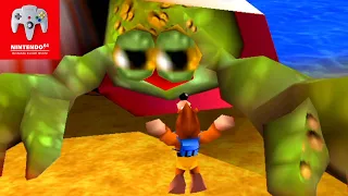 Banjo-Kazooie Switch Online N64 - 100% Walkthrough Part 3 No Commentary Gameplay  Treasure Cove Rove