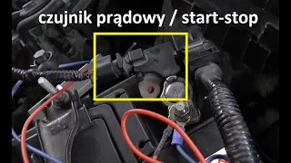 Rozłączam czujnik prądowy | start-stop | Honda CR-V | Czy będą błędy?